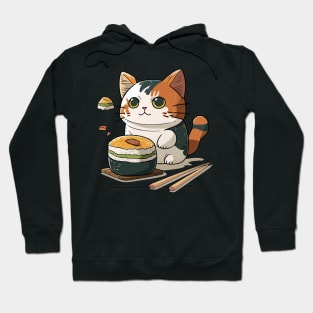 Sushi Cat Hoodie